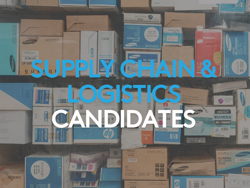 Supply Chain & Logistics Candidates